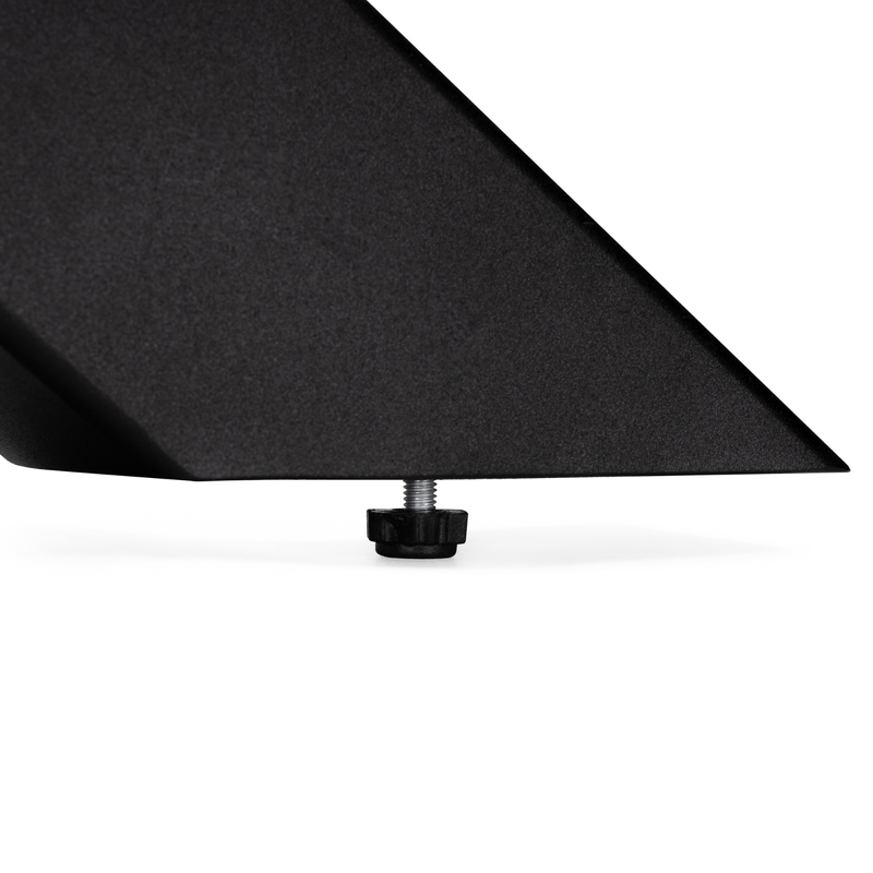 Керамический стол, Бронхольм 140(200)х80х77 белый мрамор / черный