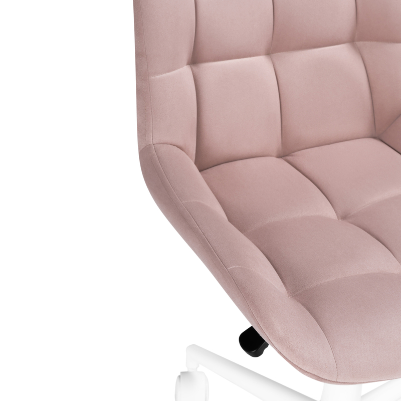 Офисное кресло, Честер розовый / белый