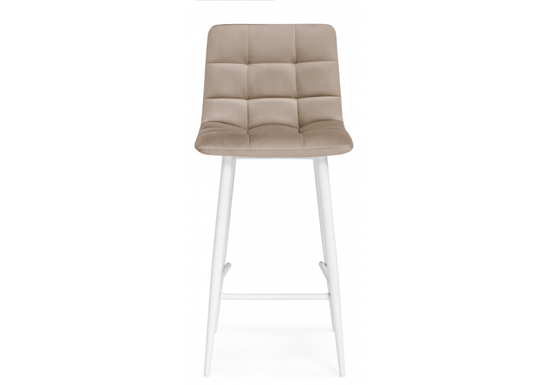 Барный стул, Чилли К бежевый / белый