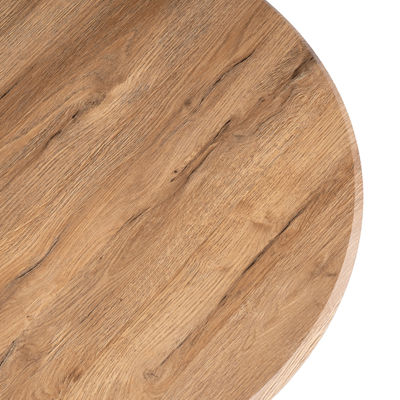 Стол деревянный, Тулип 90х73 дуб вотан / белый