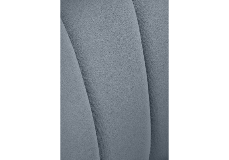 Стул на металлокаркасе, Kamelia 1 gray / gold