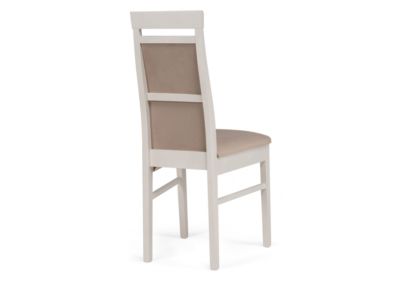 Стул деревянный, Амиата бежевый / молочный