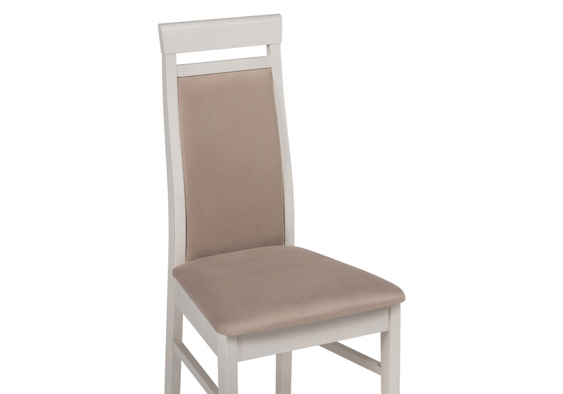 Стул деревянный, Амиата бежевый / молочный