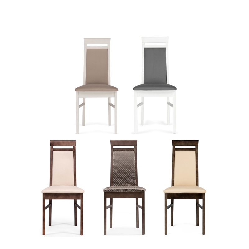 Стул деревянный, Амиата бежевый / молочный