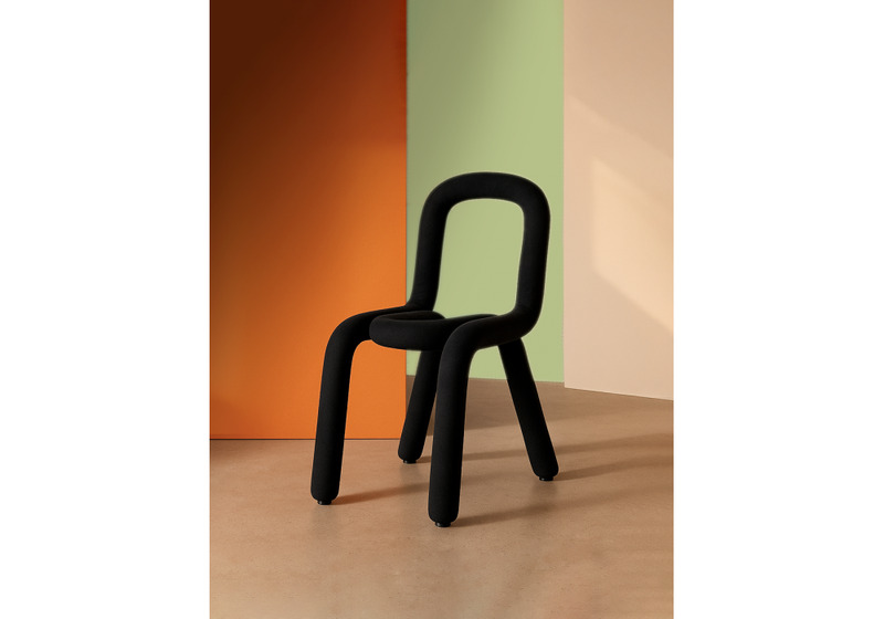 Стул на металлокаркасе, Garden black