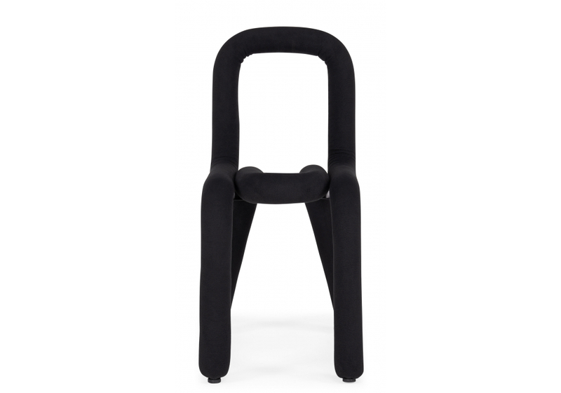 Стул на металлокаркасе, Garden black