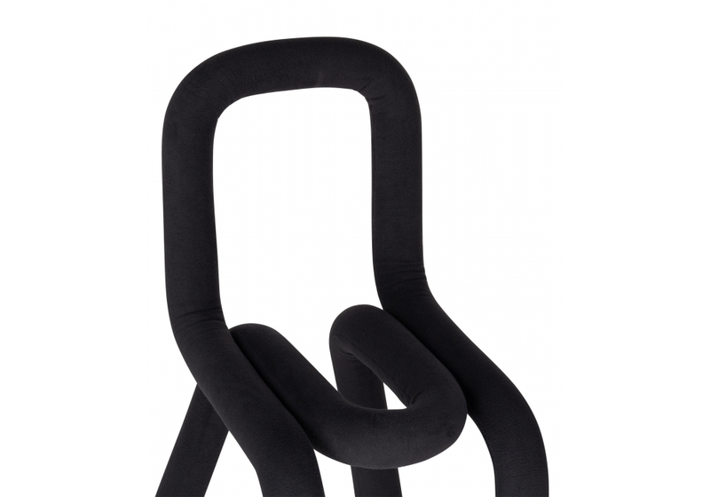 Стул на металлокаркасе, Garden black