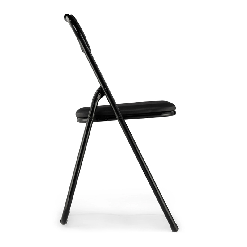 Стул на металлокаркасе, Fold 1 складной black / black