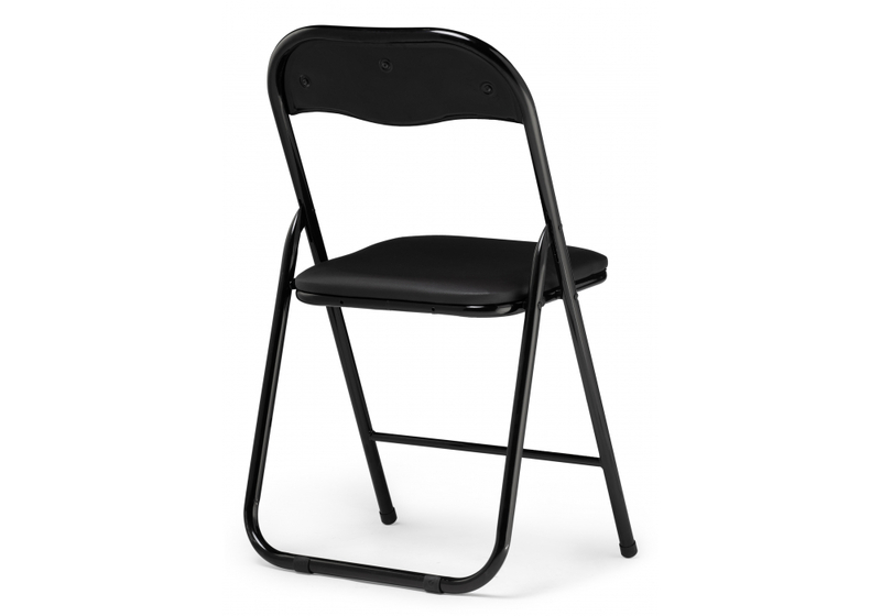 Стул на металлокаркасе, Fold 1 складной black / black