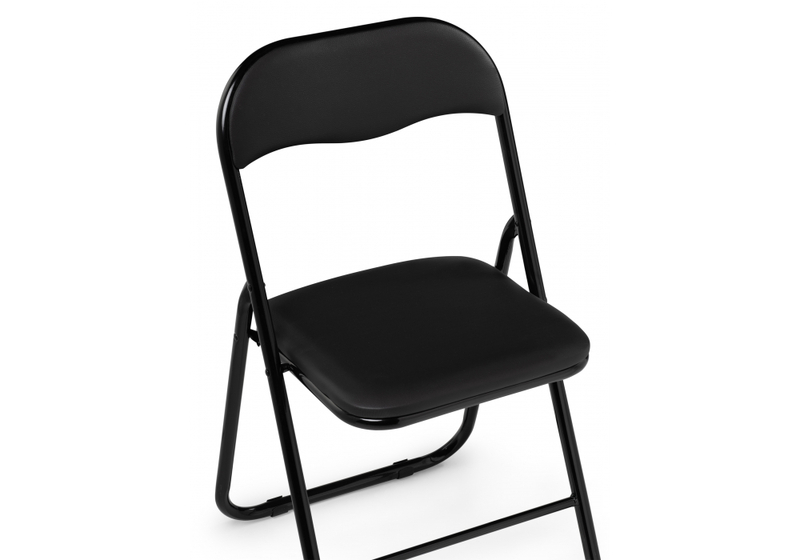 Стул на металлокаркасе, Fold 1 складной black / black