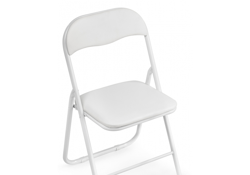 Стул на металлокаркасе, Fold 1 складной white / white