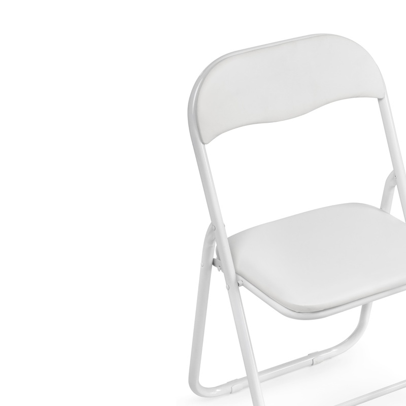 Стул на металлокаркасе, Fold 1 складной white / white