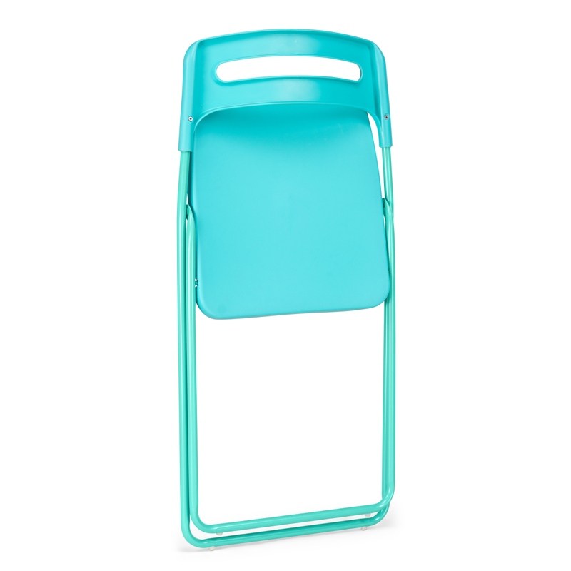 Пластиковый стул, Fold складной blue