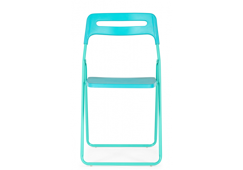 Пластиковый стул, Fold складной blue