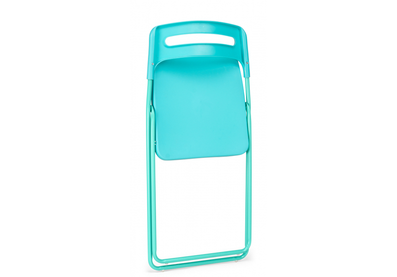 Пластиковый стул, Fold складной blue