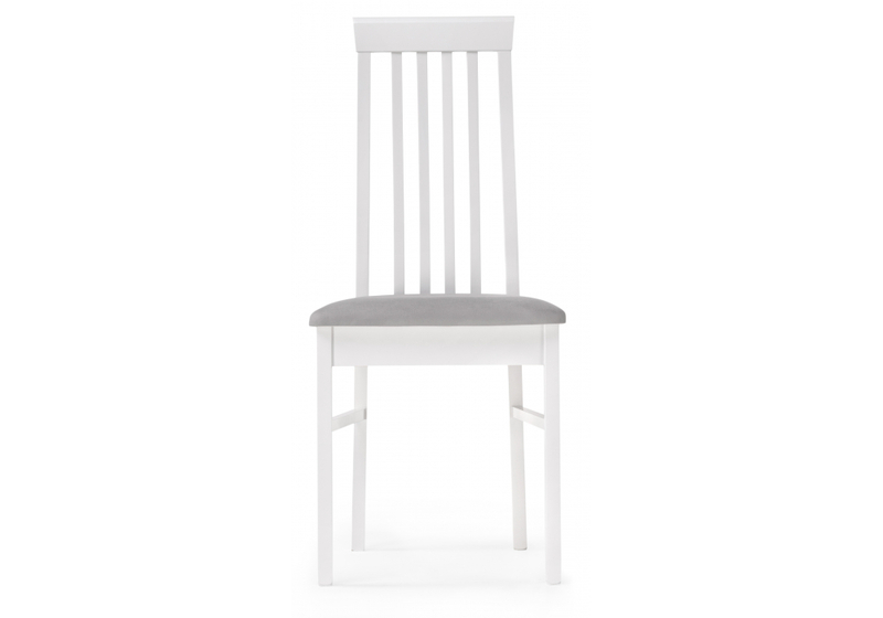 Стул деревянный, Рейнир серый / белый