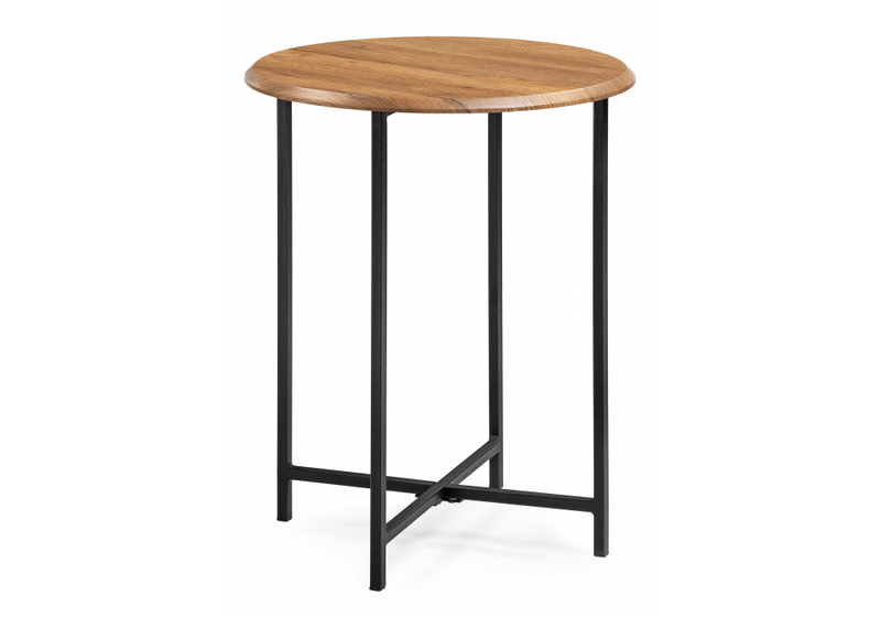 Журнальный стол, Грейс дуб вотан / черный