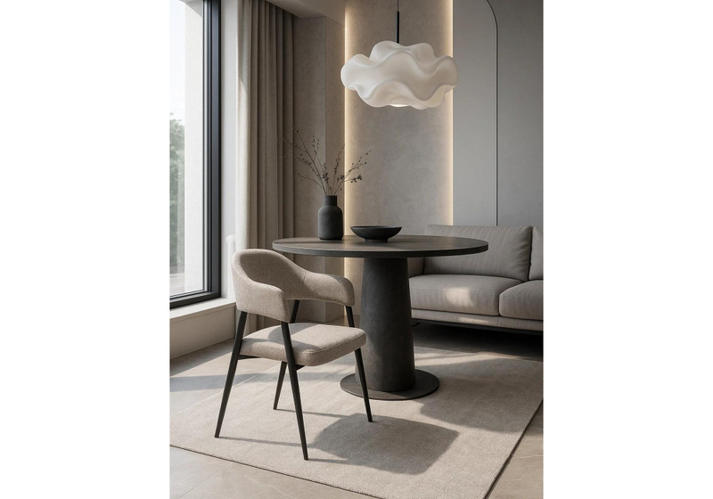 Стул на металлокаркасе, Twin gray / black