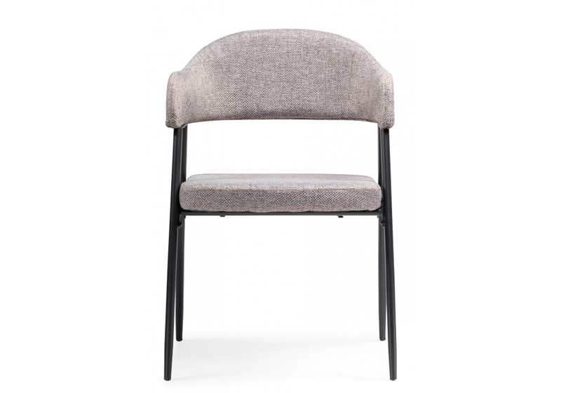 Стул на металлокаркасе, Twin gray / black