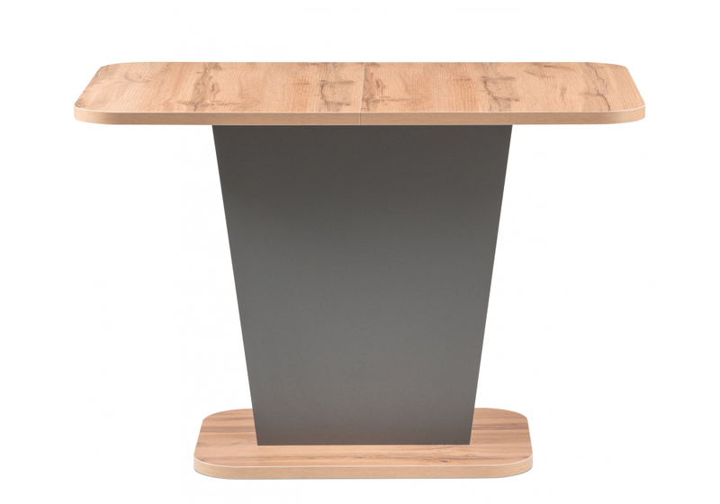 Стол деревянный, Лурвин дуб вотан / графит