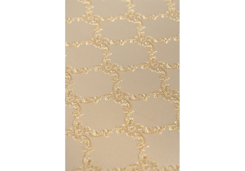 Стул деревянный, Флавиан слоновая кость / золото