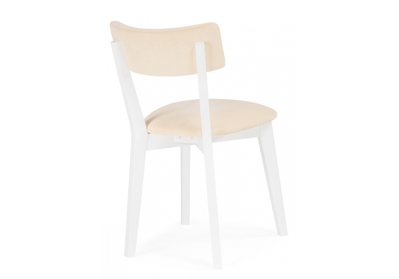 Стул деревянный, Гилмар белый / Тедди 008