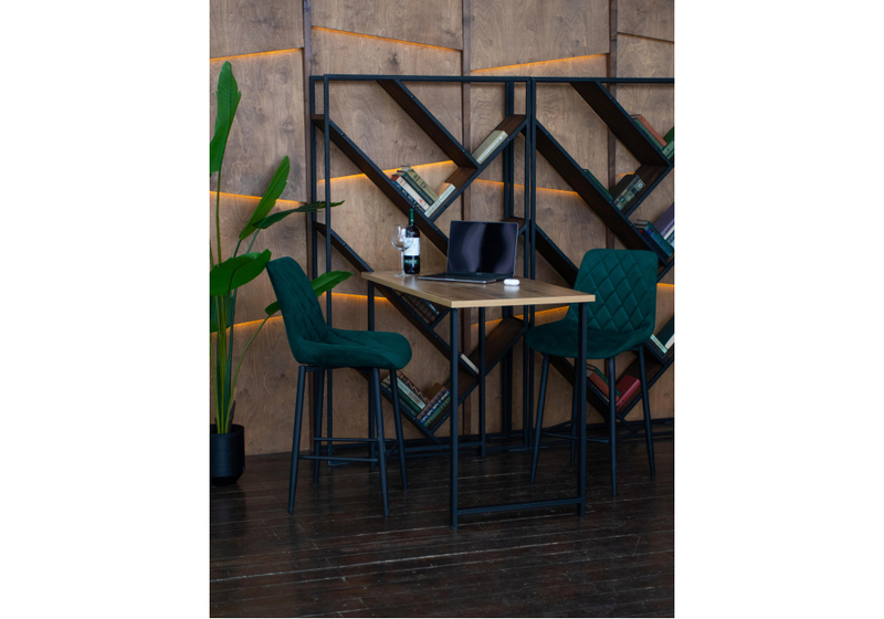 Обеденный стол, Дилан Лофт 120х60х90 дуб вотан