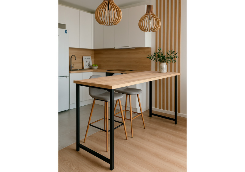 На металлокаркасе, Дилан Лофт 120х40х110 дуб вотан