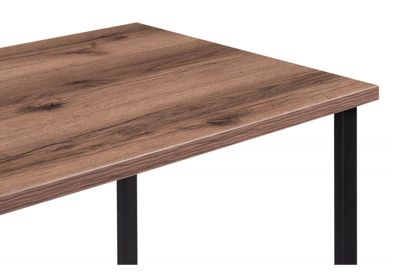 Обеденный стол, Дилан Лофт 120х60х110 дуб делано темный