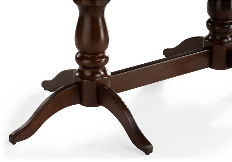 Стол деревянный, Красидиано 150 орех темный