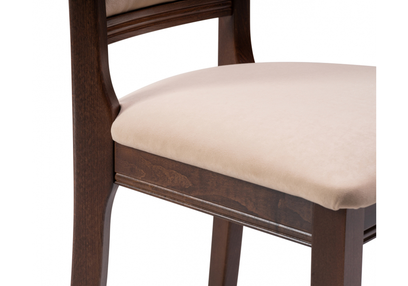 Стул деревянный, Корнелл орех темный / Тедди 008