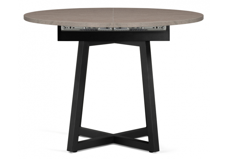 Стол деревянный, Регна черный / бежевый