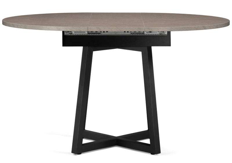 Стол деревянный, Регна черный / бежевый