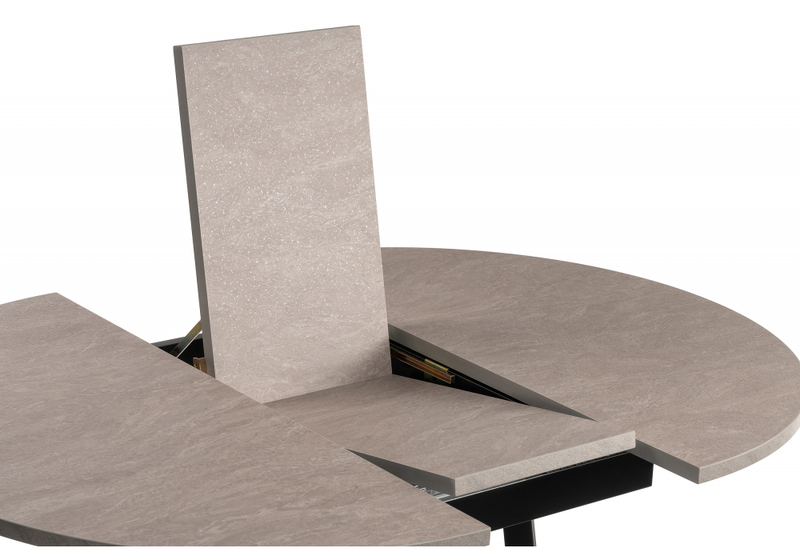 Стол деревянный, Регна черный / бежевый