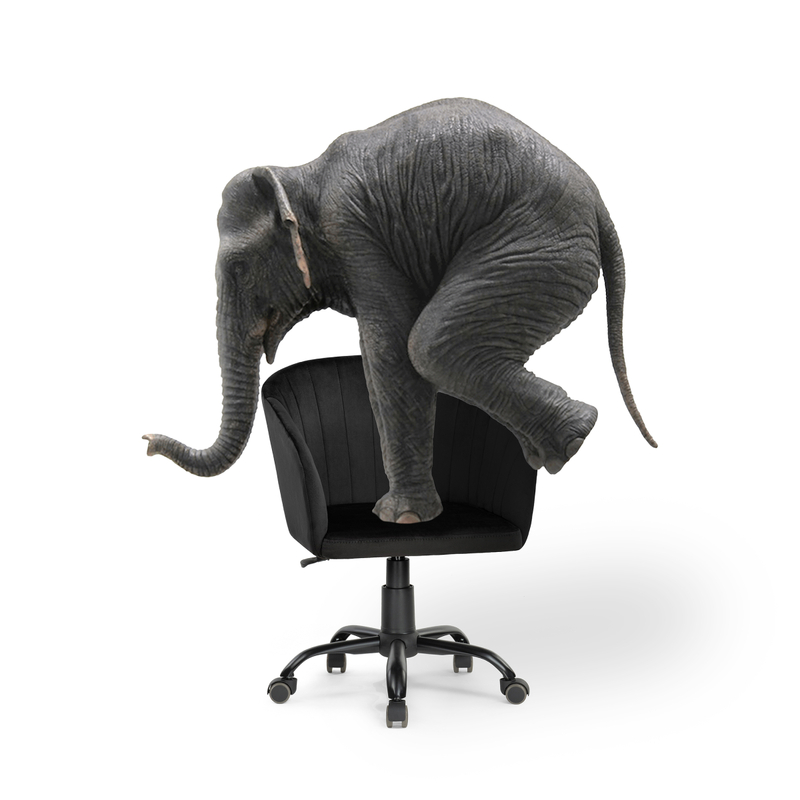 Офисное кресло, Тибо черный