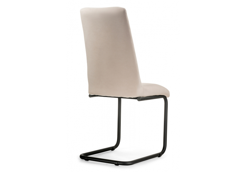 Стул на металлокаркасе, Лулла бежевый / черный