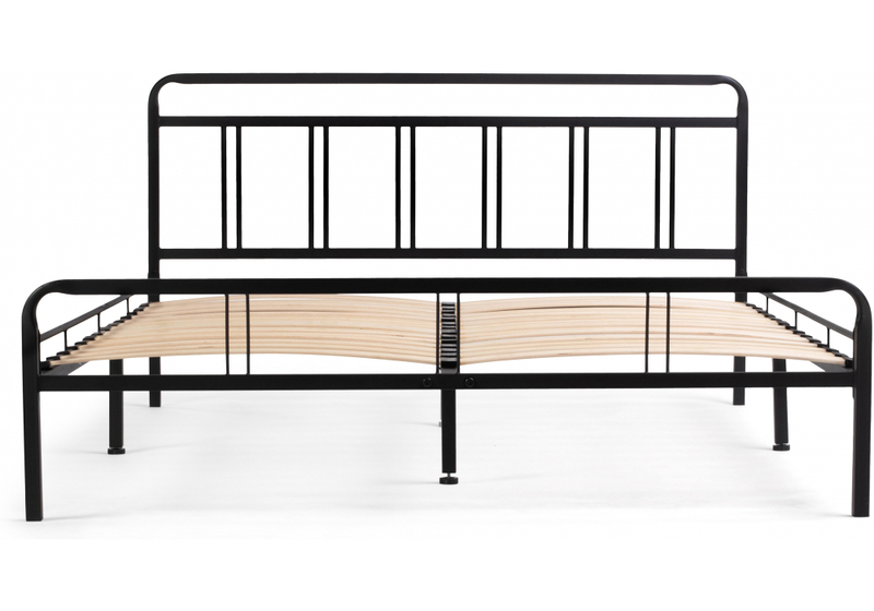 Кровать, Рейк 120х200 черная