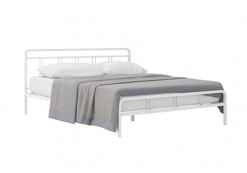 Кровать, Рейк 120х200 белая