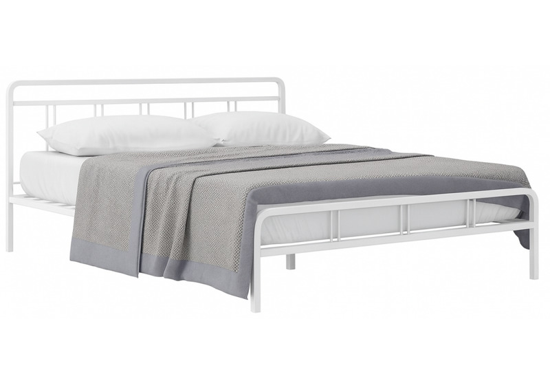 Кровать, Рейк 140х200 белая