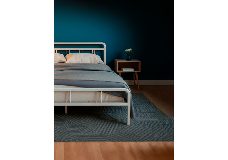 Кровать, Рейк 140х200 белая