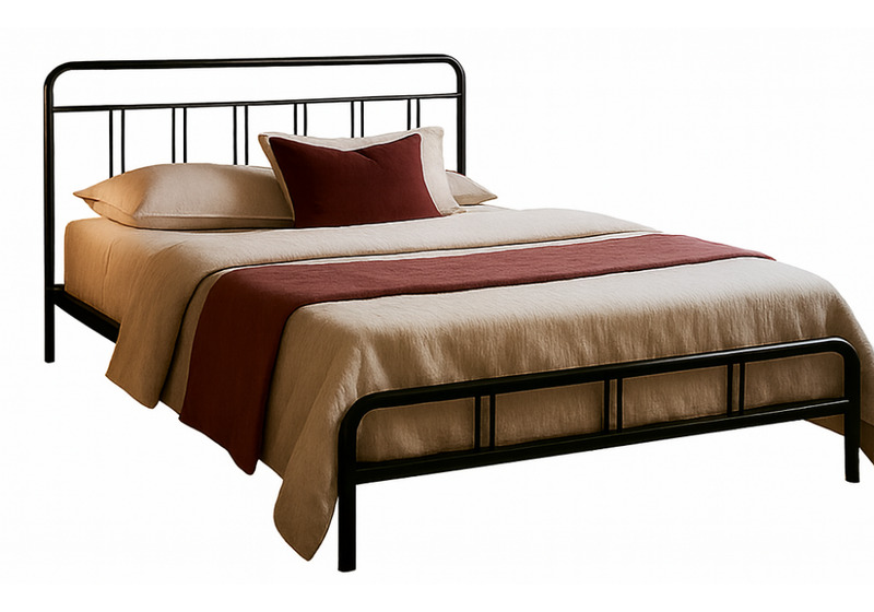 Кровать, Рейк 160х200 черная