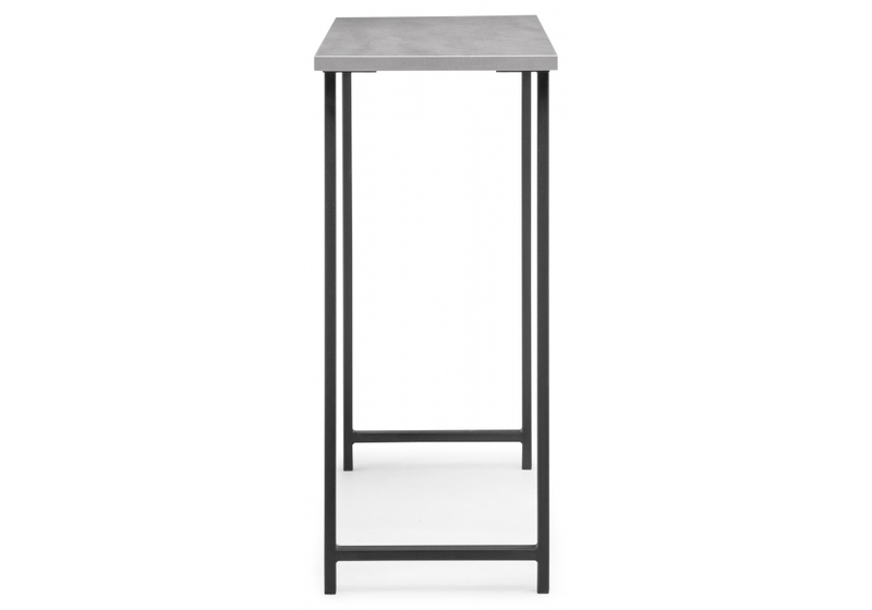 Обеденный стол, Дилан Лофт 120х40х90 бетон светлый