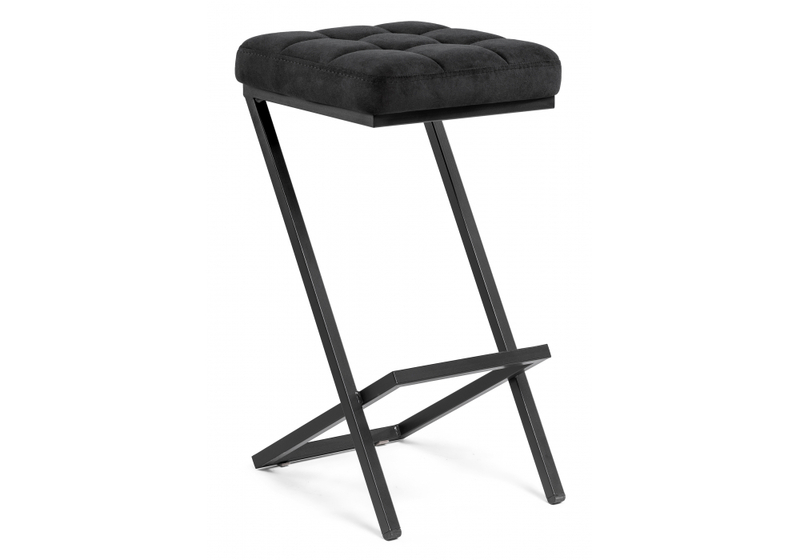 Барный стул, Амаури катания блэк / черный матовый