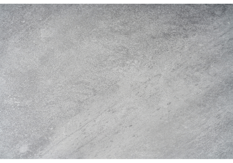 Стол деревянный, Лота Лофт 120х75 бетон светлый / черный матовый