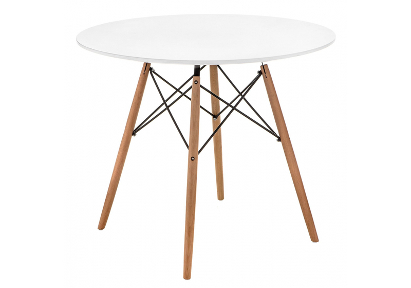 Стол деревянный, Table 90 white / wood