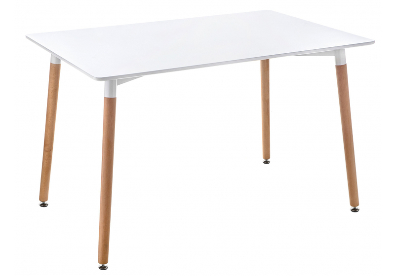 Стол деревянный, Table 120 white / wood