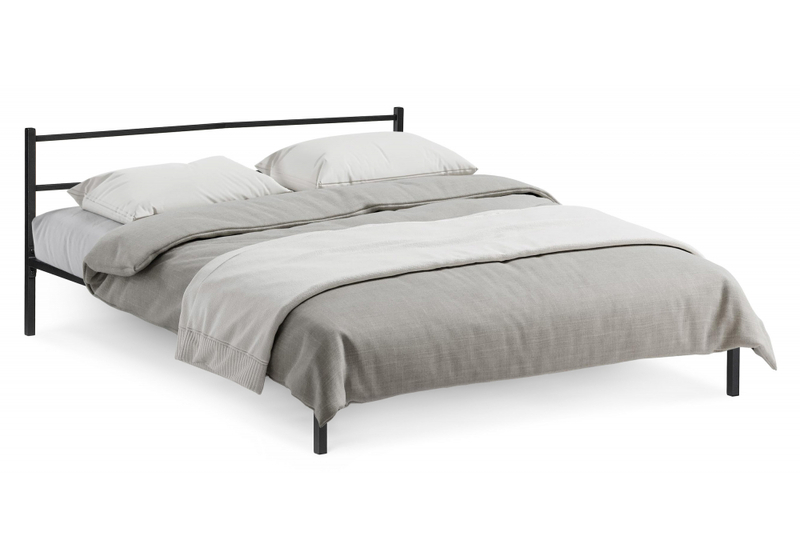 Кровать, Фади 160х200 черная