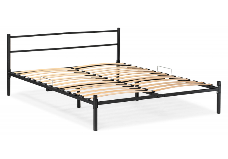 Кровать, Фади 160х200 черная