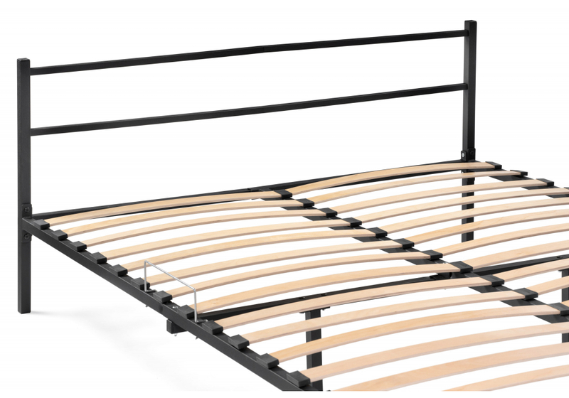 Кровать, Фади 160х200 черная