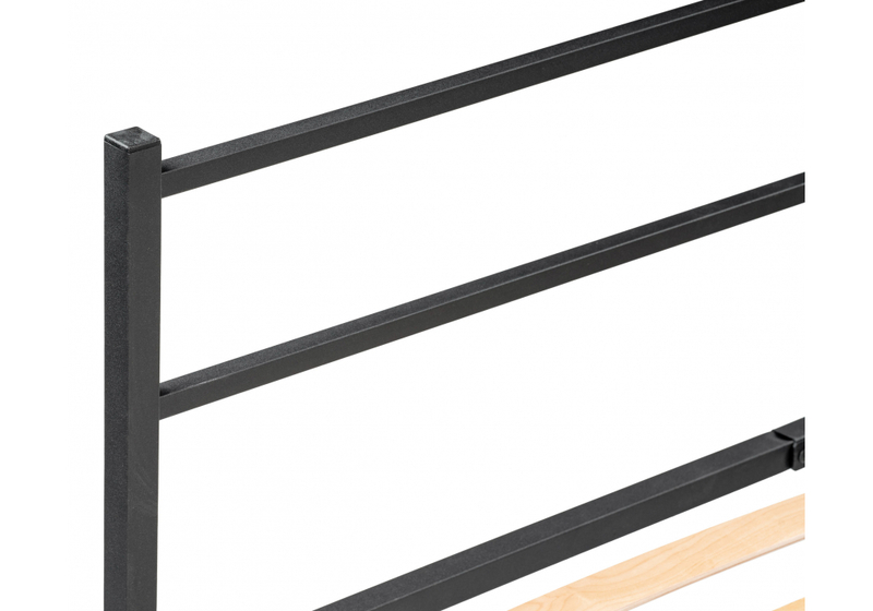 Кровать, Фади 160х200 черная